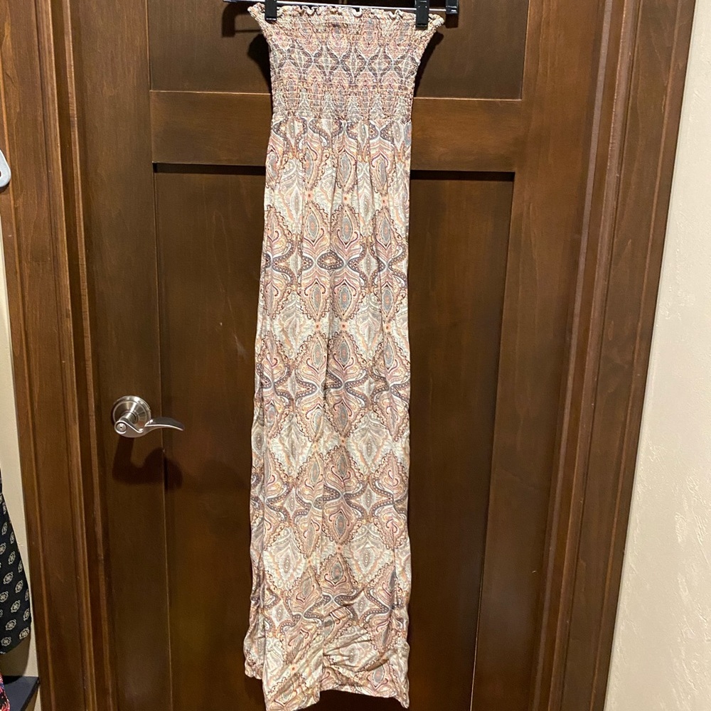 Strapless Maxi Dress